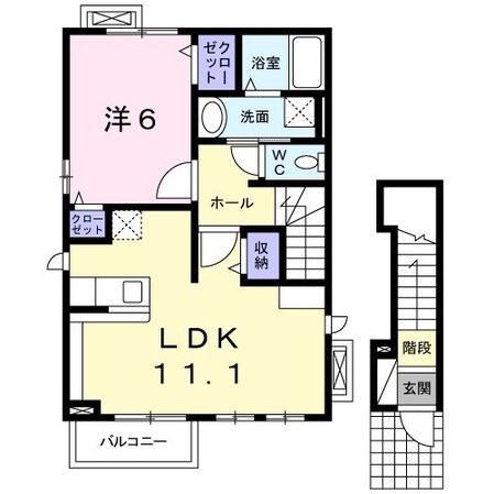 セレーノの物件間取画像